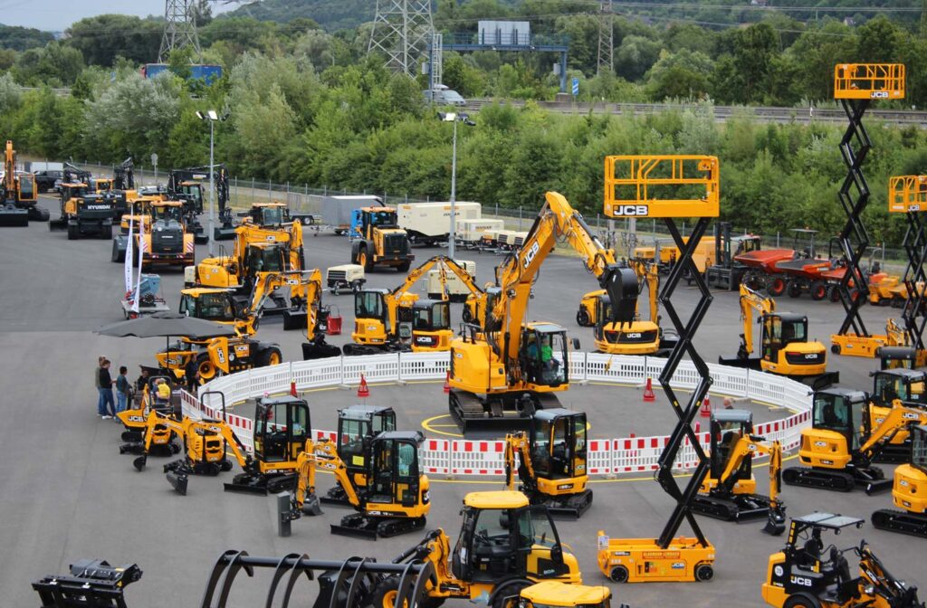 Die große Baumaschinen Produktpalette in Eltmann bei Klarmann-Lembach