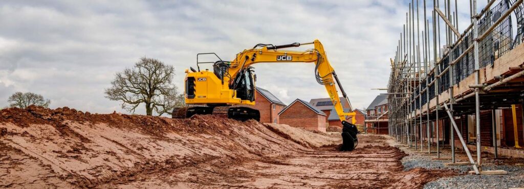 JCB Raupenbagger günstig kaufen oder mieten bei Klarmann