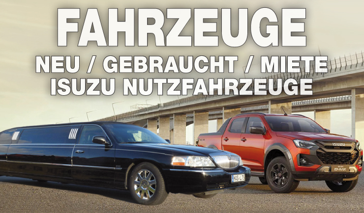 Übersicht Klarmann-Lembach Fahrzeuge, Neu, Gebraucht, Miete, Isuzu-Nutzfahrzeuge