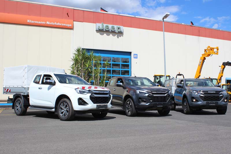 Klarmann-Lembach Goup bietet viele Isuzu-Pickup Umbauten