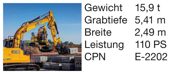 JCB-Raupenbagger 150X