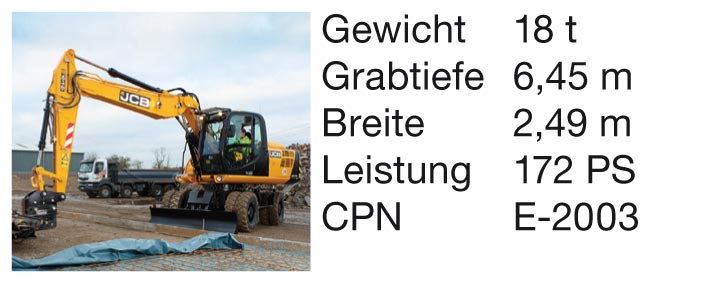 JCB Mobilbagger JS 175W