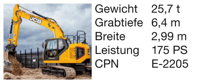 JCB-Raupenbagger 245XR