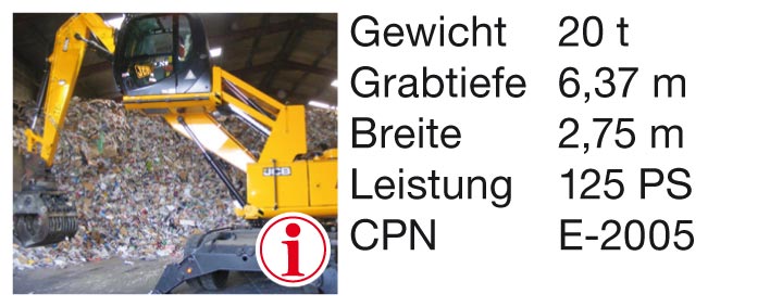 JCB Mobilbagger: JS 20MH
