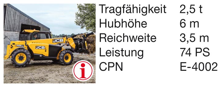JCB 525-60 Teleskop