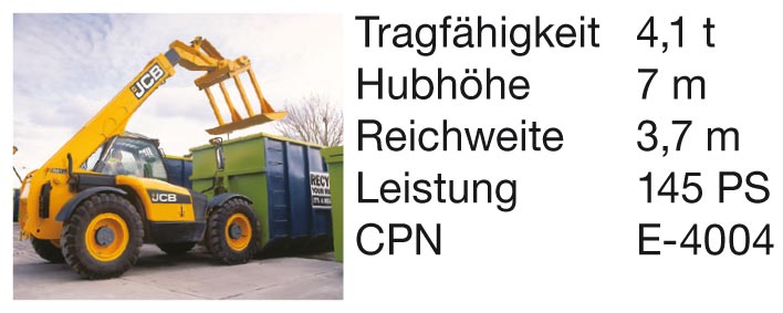 JCB 541-70 Teleskop