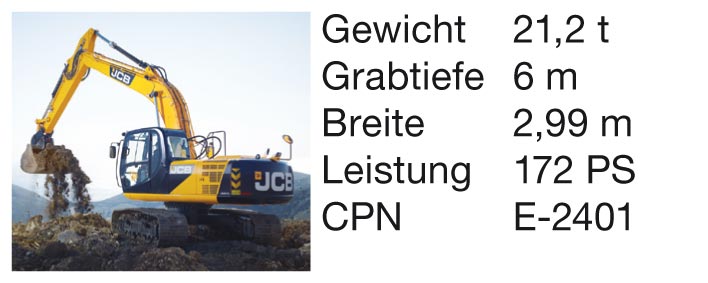 JCB-Raupenbagger JS200LC