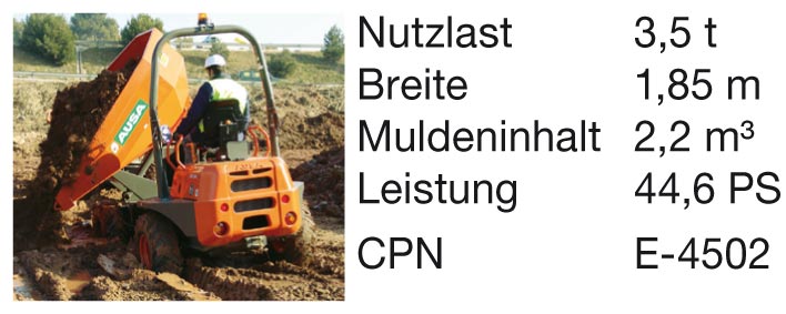 Ausa-Dumper D 350 AHG