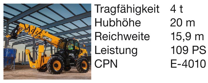 JCB-Teleskopen - 540-200