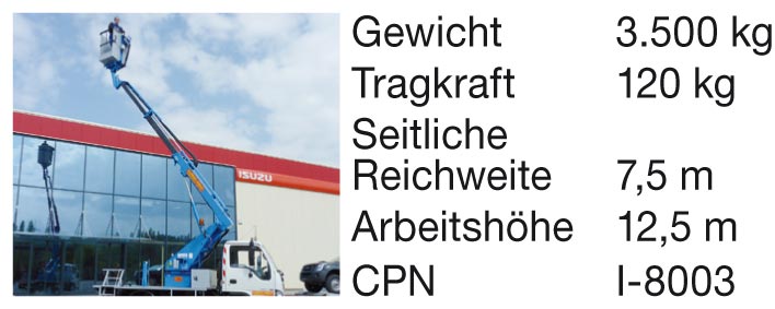 Anhänger- und Arbeitsbühnen von Genie, Modell TLC 121
