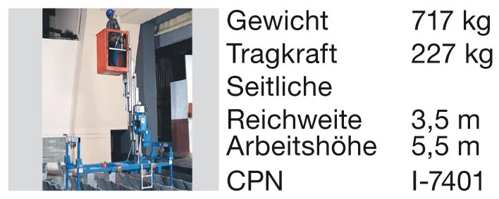 Gelenkteleskopbühne Genie G-12