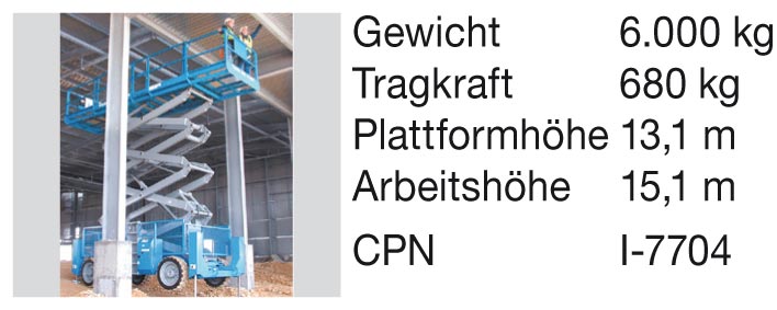 Scherenarbeitsbühne Genie GS-4390 RT
