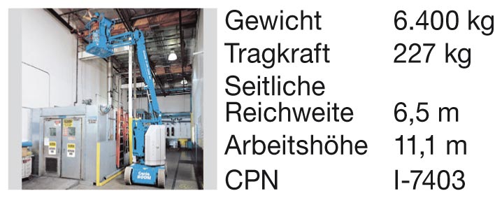Gelenkteleskopbühne Genie Z-30/20 N