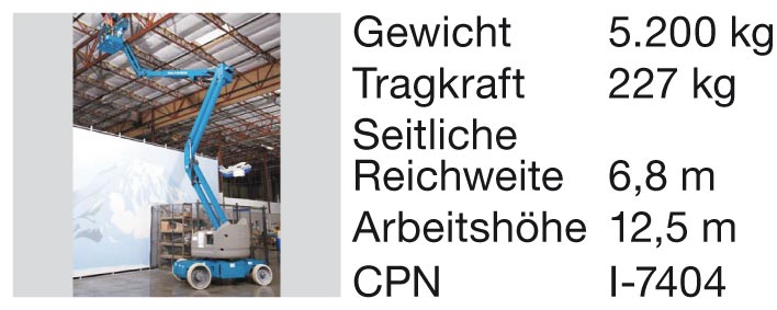 Gelenkteleskopbühne Genie Z-34/22 N