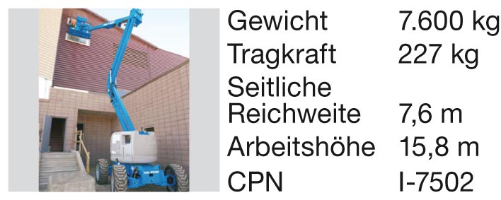 Gelenkteleskopbühne Genie Z-45/25 IC