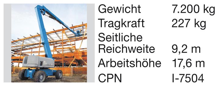 Gelenkteleskopbühne Genie Z-51/30J RT