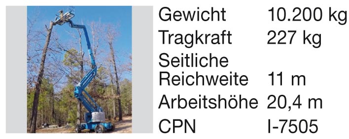 Gelenkteleskopbühne Genie Z-60/34