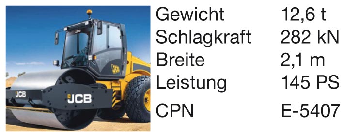 JCB Walzenzug VM 138 D