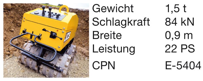 Mietpreise für JCB Walze VM 1500