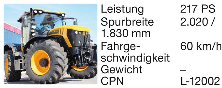 Traktoren und Anhänger JCB 4220
