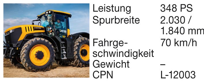 Traktoren und Anhänger JCB 8330