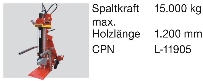 Peruzzo Traktoren Zubehör: Kuhn-Holzspalter